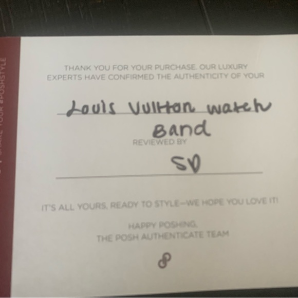 COPY - Louis Vuitton Watch Band - Picture 9 of 9